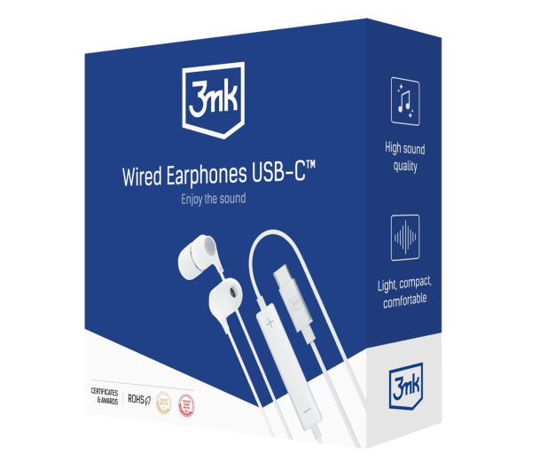 3MK Wired Earphones USB-C 5903108518062 - 1158015 - zdjęcie 5